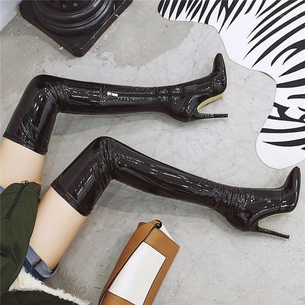 new thigh high boots women fashion black over the knee high boots shoes pu leather pointed toe heel long slim1
new thigh high boots women fashion black over the knee high boots shoes pu leather pointed toe heel long slim1