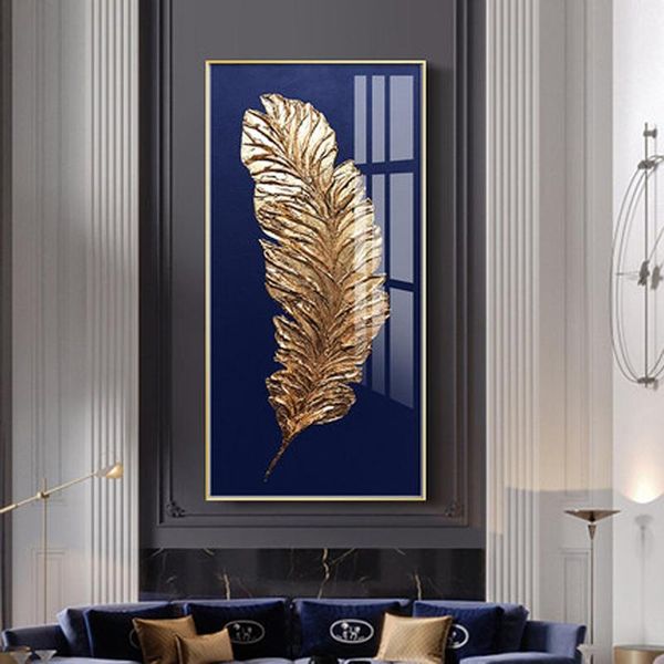 paintings customize golden feather canvas painting, leaves wall art posters and prints, pictures for living room decor
paintings customize golden feather canvas painting, leaves wall art posters and prints, pictures for living room decor
