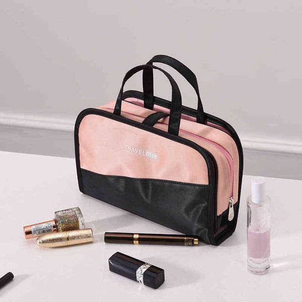 nxy cosmetic bags multifunctional waterproof ladies color matching 2 in 1 wash polyester portable storage 220303
nxy cosmetic bags multifunctional waterproof ladies color matching 2 in 1 wash polyester portable storage 220303