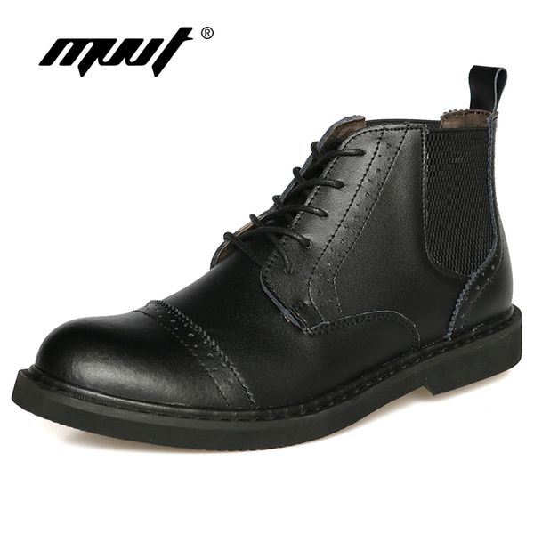 fashion genuine leather men boots oxfords non-slip mid-calf boots waterproof autumn winter boots, Black
fashion genuine leather men boots oxfords non-slip mid-calf boots waterproof autumn winter boots, Black