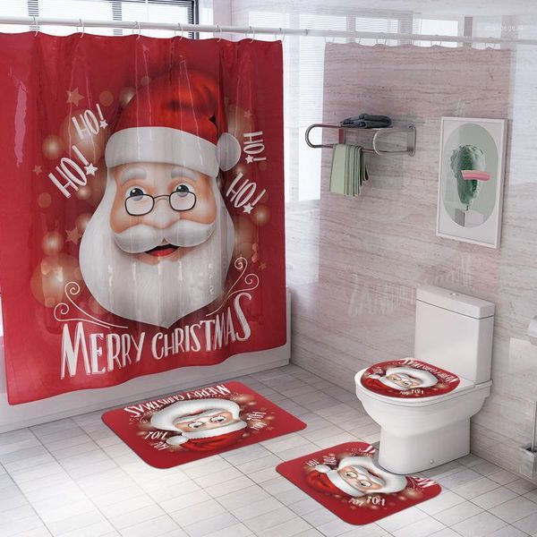 bathroom curtains rugs set of 4 merry christmas red santa claus anti slip waterproof bathroom accessories home decor1
bathroom curtains rugs set of 4 merry christmas red santa claus anti slip waterproof bathroom accessories home decor1