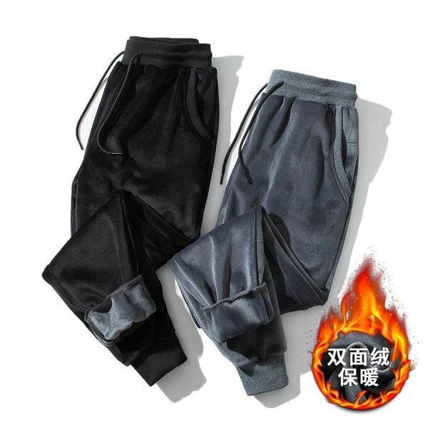 брюки мужские зимние 2020 новый стиль двусторонний с velvet beam leg сыпучие casual спорта, Black
брюки мужские зимние 2020 новый стиль двусторонний с velvet beam leg сыпучие casual спорта, Black