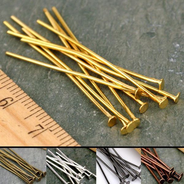 100pcs/bag silver golden plated pins jewelry making finding components mwtal headpins eyepins ballpins for beads brace qyloth
100pcs/bag silver golden plated pins jewelry making finding components mwtal headpins eyepins ballpins for beads brace qyloth