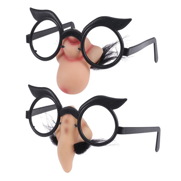 with 2 glasses pairs disguise funny clown nose eyebrows mustache for halloween carnival masquerade costume party
with 2 glasses pairs disguise funny clown nose eyebrows mustache for halloween carnival masquerade costume party