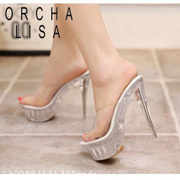 orcha lisa new 2021 women sandals open toe 14cm super high thin heels slip-on platform transparent soft big size 43 club b22841, Black
orcha lisa new 2021 women sandals open toe 14cm super high thin heels slip-on platform transparent soft big size 43 club b22841, Black