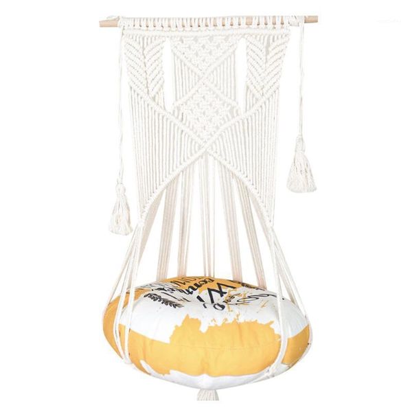 cat beds & furniture nordic handwoven hammock 1pc hanging cotton rope weaving chair indoor outdoor garden pet cats house j#301
cat beds & furniture nordic handwoven hammock 1pc hanging cotton rope weaving chair indoor outdoor garden pet cats house j#301