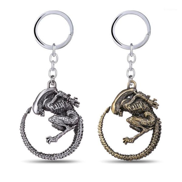 2020 alien v keychain alien car keychains metal key rings figure men jewelry souvenir gifts1, Silver
2020 alien v keychain alien car keychains metal key rings figure men jewelry souvenir gifts1, Silver