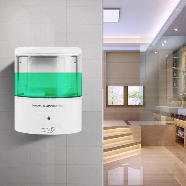 600ml automatic soap dispenser touchless sensor hand sanitizer shampoo detergent dispenser wall mounted for bathroom kitchen1
600ml automatic soap dispenser touchless sensor hand sanitizer shampoo detergent dispenser wall mounted for bathroom kitchen1