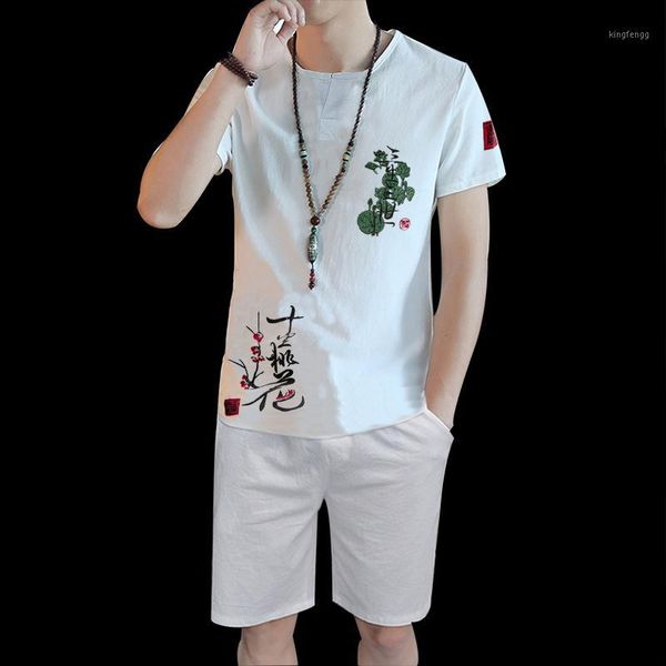 summer fashion men's shirts embroidery 2 piece set floral short sleeve men's sets casual shorts suits chinese style1, Gray
summer fashion men's shirts embroidery 2 piece set floral short sleeve men's sets casual shorts suits chinese style1, Gray
