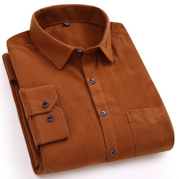 new arrival fashion men spring autumn corduroy long sleeve cotton loose casual shirts turn-down collar plus size mlxl2xl3xl4xl, White;black
new arrival fashion men spring autumn corduroy long sleeve cotton loose casual shirts turn-down collar plus size mlxl2xl3xl4xl, White;black