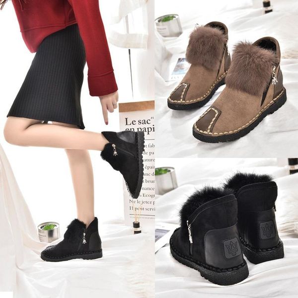 autumn and winter warm women's shoes snow boots women's flat bottom non-slip shoes sandals ladies boots sa0224, Black
autumn and winter warm women's shoes snow boots women's flat bottom non-slip shoes sandals ladies boots sa0224, Black