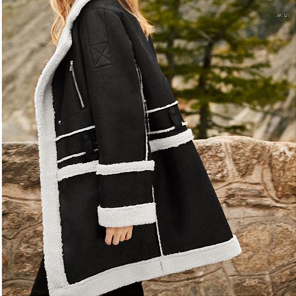 autumn fashion spring new warm thicken long sleeves turn-down collar pockets fur single-breasted female fur coat cy5151, Black
autumn fashion spring new warm thicken long sleeves turn-down collar pockets fur single-breasted female fur coat cy5151, Black