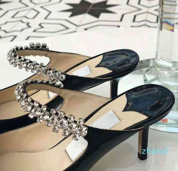 grade linen patent leather mules with crystal strap 7cm 10cm designer heel with box eu 34 to 40 tradingbear, Black
grade linen patent leather mules with crystal strap 7cm 10cm designer heel with box eu 34 to 40 tradingbear, Black