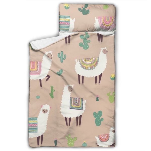 cute llama cactus toddler nap mat children's sleeping bag with removable pillow for preschool daycare and sleepovers
cute llama cactus toddler nap mat children's sleeping bag with removable pillow for preschool daycare and sleepovers