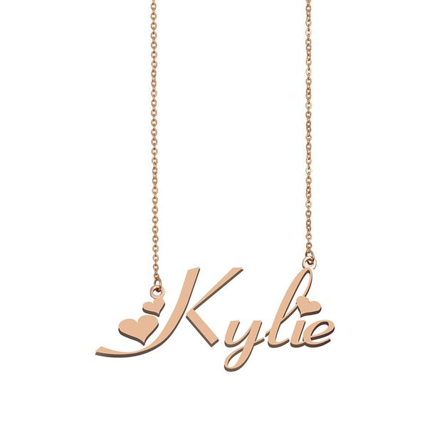 kylie name necklace custom nameplate pendant for women girls birthday gift kids friends jewelry 18k gold plated stainless steel, Silver
kylie name necklace custom nameplate pendant for women girls birthday gift kids friends jewelry 18k gold plated stainless steel, Silver