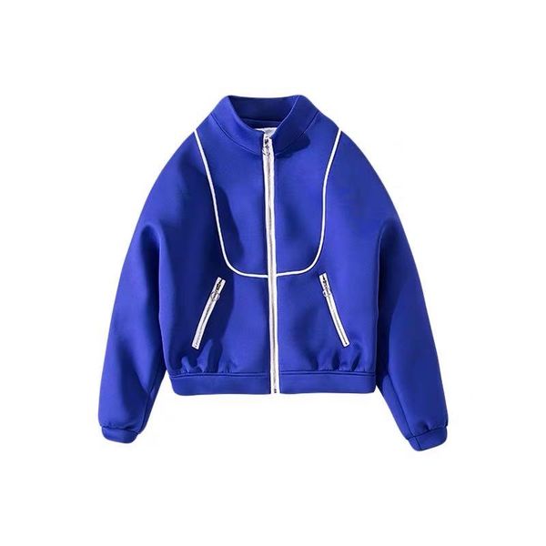 running jackets 2021 european and american men's loose space cotton edging jacket baseball uniform short top, Black;red
running jackets 2021 european and american men's loose space cotton edging jacket baseball uniform short top, Black;red