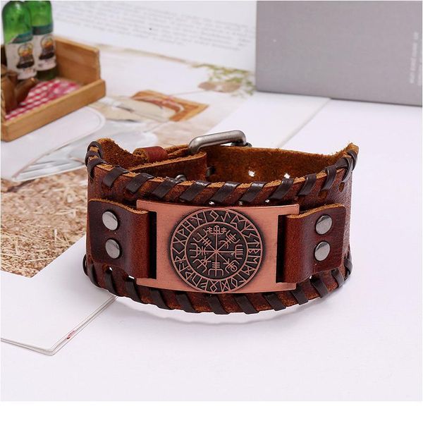 eif dock men's wide viking leather wrap bracelets rock punk compass charm male wrist jewelry length adjustable qylyvp
eif dock men's wide viking leather wrap bracelets rock punk compass charm male wrist jewelry length adjustable qylyvp