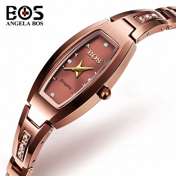 relogio feminino angela bos women watches brand luxury bracelet watch womens waterproof gold quartz wrist watch clock saat t200420, Slivery;brown
relogio feminino angela bos women watches brand luxury bracelet watch womens waterproof gold quartz wrist watch clock saat t200420, Slivery;brown