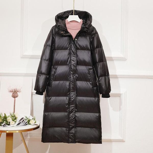 women's down & parkas 2021 winter jacket women thick warm 90% white duck coat hooded clothing casual outwear, Black
women's down & parkas 2021 winter jacket women thick warm 90% white duck coat hooded clothing casual outwear, Black