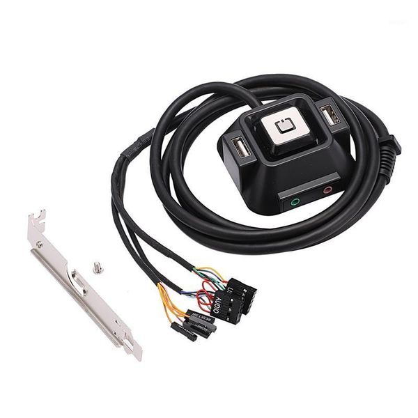 1.2m deskcomputer pc case power supply on/off reset button switch block extender cable with dual usb port dual audio plug1
1.2m deskcomputer pc case power supply on/off reset button switch block extender cable with dual usb port dual audio plug1