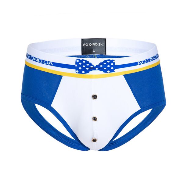 2020 men's gay underwear bow tie modal double-layer ice silk u convex big bag leaking hip triangle t-back male underpants, Black;white
2020 men's gay underwear bow tie modal double-layer ice silk u convex big bag leaking hip triangle t-back male underpants, Black;white
