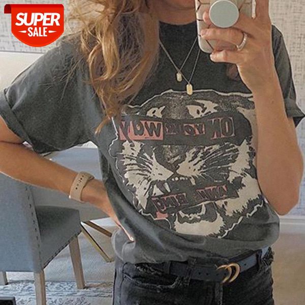 tiger head black graphic neutral tee women summer short sleeve o neck t shirt casual vintage hipster clothes creativity 2020 #xo1y, White
tiger head black graphic neutral tee women summer short sleeve o neck t shirt casual vintage hipster clothes creativity 2020 #xo1y, White