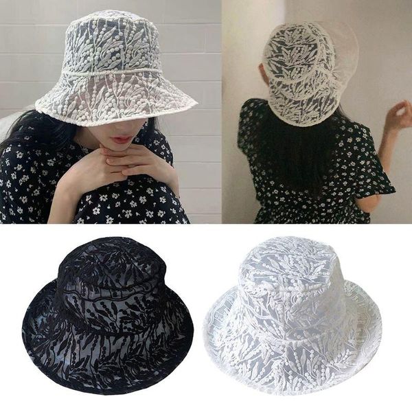 korean fresh style women summer thin bucket hat embroidery flower leaves sheer lace wide brim sunscreen foldable fisherman cap, Blue;gray
korean fresh style women summer thin bucket hat embroidery flower leaves sheer lace wide brim sunscreen foldable fisherman cap, Blue;gray