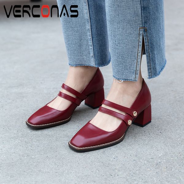 verconas new autumn woman mary janes pumps genuine leather shallow high heels shoes woman concise elegant office lady pumps 2020 1007, Black;white
verconas new autumn woman mary janes pumps genuine leather shallow high heels shoes woman concise elegant office lady pumps 2020 1007, Black;white