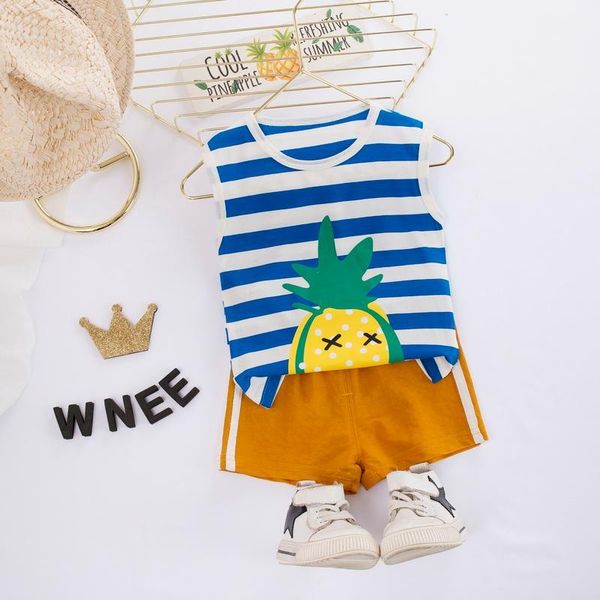clothing sets toddler baby boy striped clothes sleeveless born children vest + shorts 2 pcs sport suit infant boys set 1 3 4 years1, White
clothing sets toddler baby boy striped clothes sleeveless born children vest + shorts 2 pcs sport suit infant boys set 1 3 4 years1, White