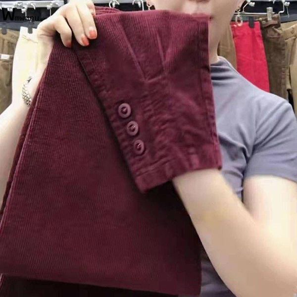 elegant high-quality loose pencil pants women vintage elastic waist trouser female mom's casual high waist corduroy harem pants1, Black;white
elegant high-quality loose pencil pants women vintage elastic waist trouser female mom's casual high waist corduroy harem pants1, Black;white