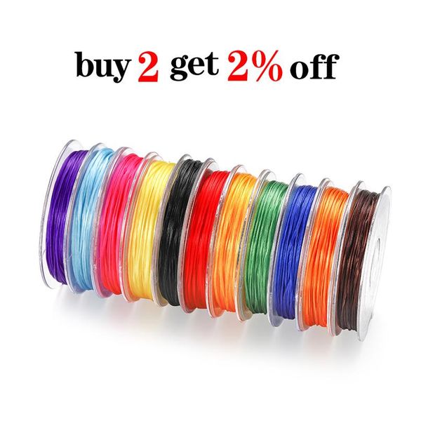 10meters/lot flexible elastic wire diameter roll mixed colors beaded bracelet for diy handmade jewelry making findings wmtqdo, White;red
10meters/lot flexible elastic wire diameter roll mixed colors beaded bracelet for diy handmade jewelry making findings wmtqdo, White;red