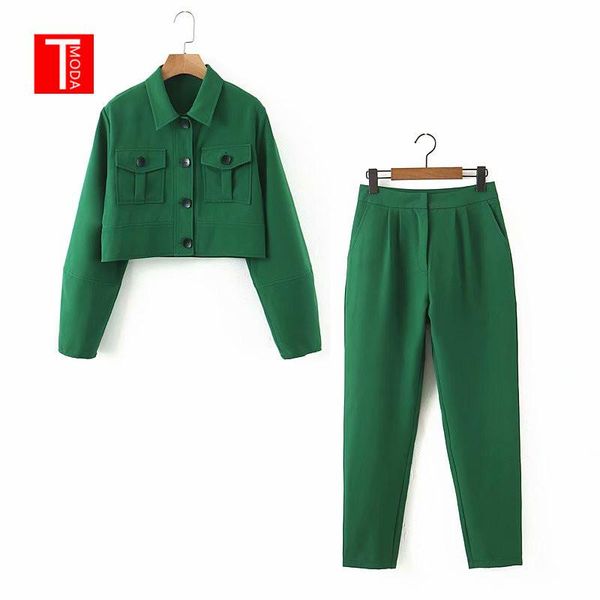 tmoda 2020 autumn women green loose crop pants set twin suit 2 piece set and pants suit jogging pant, Gray
tmoda 2020 autumn women green loose crop pants set twin suit 2 piece set and pants suit jogging pant, Gray