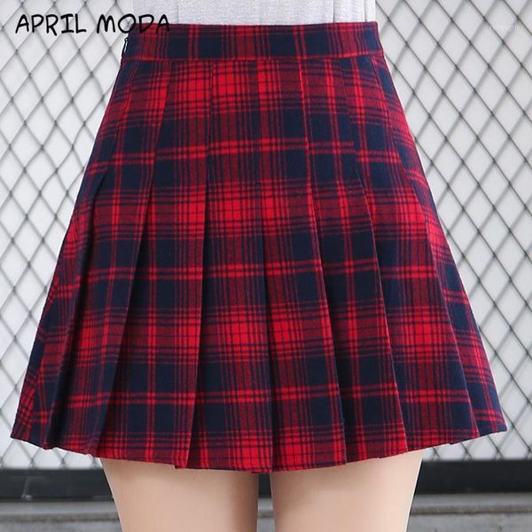 gothic plaid mini skirt vintage 50s 60s autumn female pleated high waist a-line short skirts plus size women's cloth jupe femme1, Black
gothic plaid mini skirt vintage 50s 60s autumn female pleated high waist a-line short skirts plus size women's cloth jupe femme1, Black
