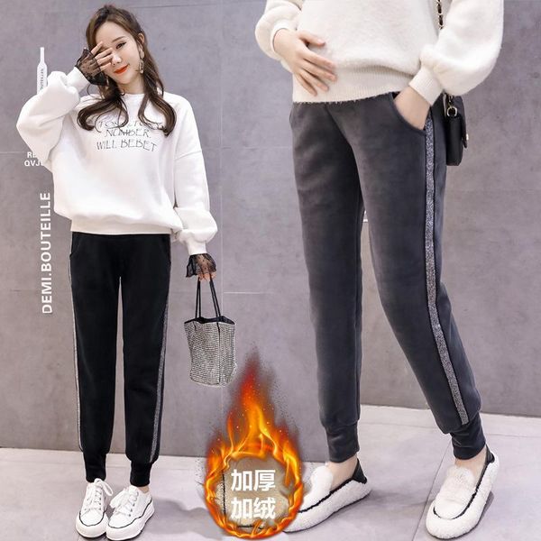 p shoot winter pregnant women's pants brushed and thick stretch pants berber fleece casual outer wear maternity autumn, White
p shoot winter pregnant women's pants brushed and thick stretch pants berber fleece casual outer wear maternity autumn, White