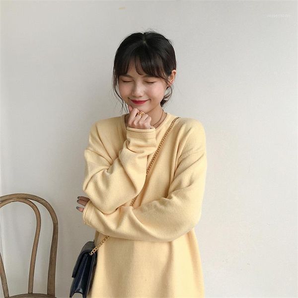women's sweaters winter women clothing loose casual harajuku korean style vintage autumn arrival sweater oversized pullovers for female, White;black
women's sweaters winter women clothing loose casual harajuku korean style vintage autumn arrival sweater oversized pullovers for female, White;black