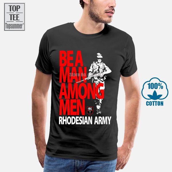 sport rhodesian army be a man among men 2018 fashion summer short sleeve cotton man clothing concert t shirts
sport rhodesian army be a man among men 2018 fashion summer short sleeve cotton man clothing concert t shirts