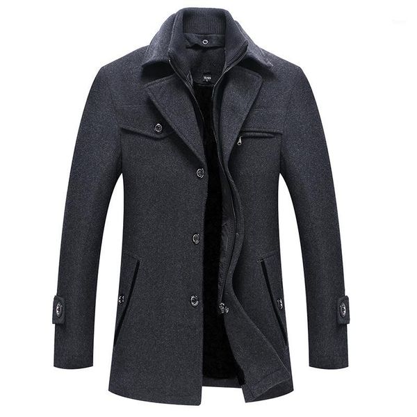 wool jacket coat men fashion new men's business casual wool overcoat jackets solid coat male brand jackets1, Black
wool jacket coat men fashion new men's business casual wool overcoat jackets solid coat male brand jackets1, Black