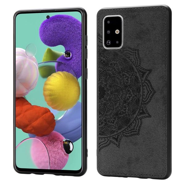 for galaxy a71 mandala embossed cloth cover pc tpu mobile phone case with magnetic function and hand strap
for galaxy a71 mandala embossed cloth cover pc tpu mobile phone case with magnetic function and hand strap