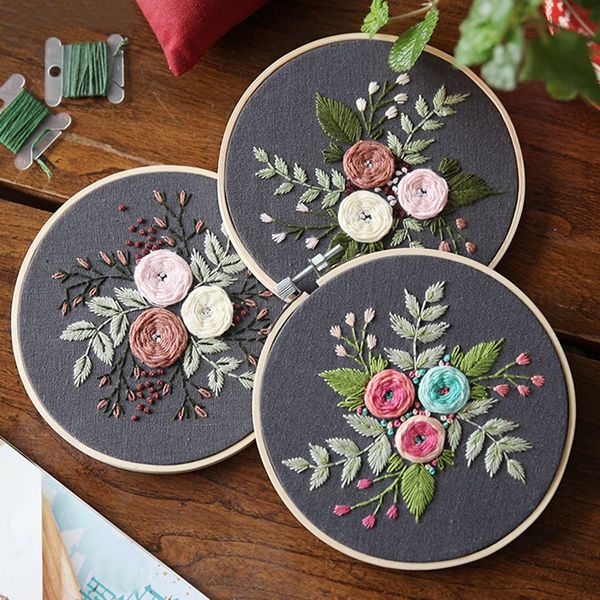 diy embroidery flower handwork needlework for beginner cross stitch kit ribbon painting embroidery hoop home decoration
diy embroidery flower handwork needlework for beginner cross stitch kit ribbon painting embroidery hoop home decoration