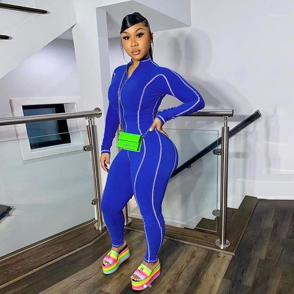 striped bodycon jumpsuit women autumn 2020 front zipper long sleeve bodysuit women sportwear tight bandage jumpsuit fitness1, Black;white
striped bodycon jumpsuit women autumn 2020 front zipper long sleeve bodysuit women sportwear tight bandage jumpsuit fitness1, Black;white