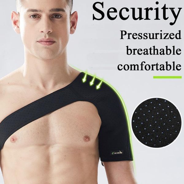 back support sports straps compression protection type adjustable breathable one-shoulder stretch shoulder strap1, Black;blue
back support sports straps compression protection type adjustable breathable one-shoulder stretch shoulder strap1, Black;blue