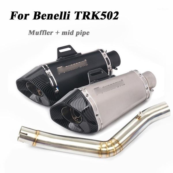 for bnelli trk502 motorcycle mid link pipe exhaust muffler pipe with db killer trk 502 scooter exhaust system modified escape1
for bnelli trk502 motorcycle mid link pipe exhaust muffler pipe with db killer trk 502 scooter exhaust system modified escape1