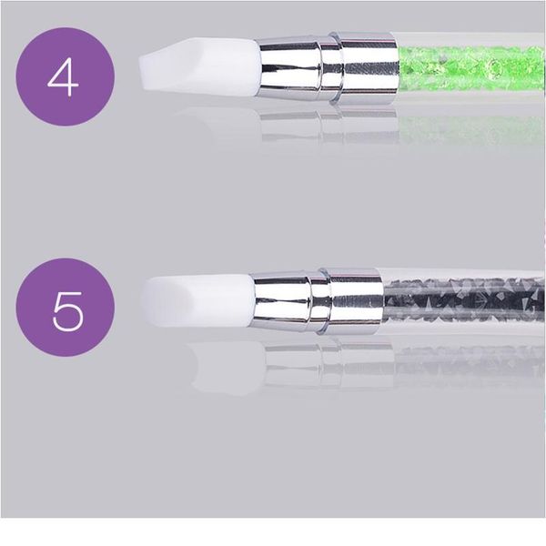 1pcs rhinestone nail art painting brushes dual tip brush sile head nail brush diy pencil acrylic quart qylymm, Silver
1pcs rhinestone nail art painting brushes dual tip brush sile head nail brush diy pencil acrylic quart qylymm, Silver