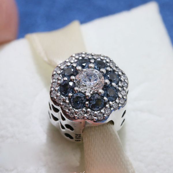 925 sterling silver sparking flower charm bead fits european pandora jewelry charm bracelets, Black
925 sterling silver sparking flower charm bead fits european pandora jewelry charm bracelets, Black