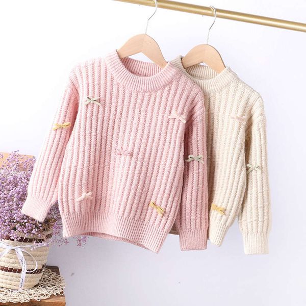 foreign thread women's sle gold knitting with autumn 2020 sweet bow primary and middle school children's sweater, Blue
foreign thread women's sle gold knitting with autumn 2020 sweet bow primary and middle school children's sweater, Blue