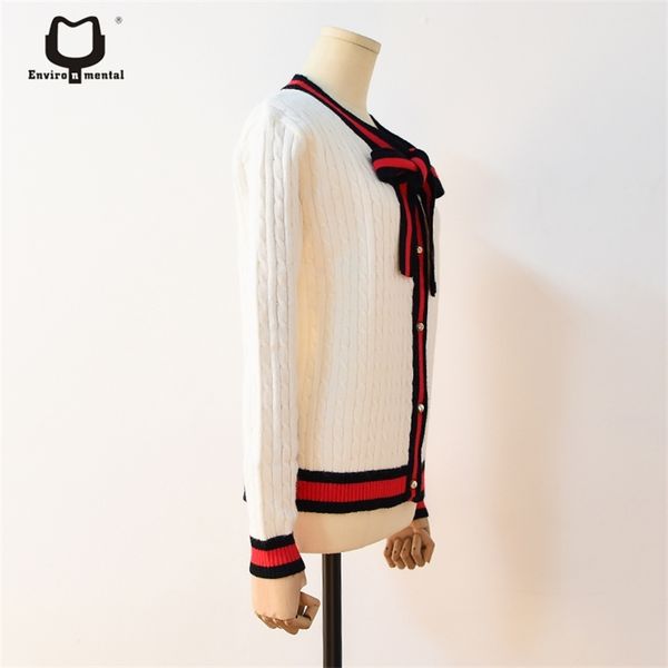 women bowtie pure color sweater -l1178 y200720, White;black
women bowtie pure color sweater -l1178 y200720, White;black