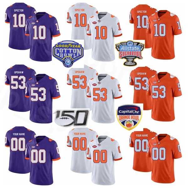 clemson tigers ncaa football college 53 regan upshaw jersey 98 myles murphy 5 dj uiagalelei 10 baylon spector 6 ej williams custom name, Black
clemson tigers ncaa football college 53 regan upshaw jersey 98 myles murphy 5 dj uiagalelei 10 baylon spector 6 ej williams custom name, Black