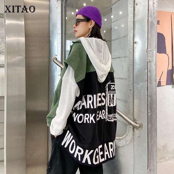xitao letter print denim vest women loose fashion turn down collar all match 2020 autumn sleeveless plus size streetwear zp2805, Black;white
xitao letter print denim vest women loose fashion turn down collar all match 2020 autumn sleeveless plus size streetwear zp2805, Black;white