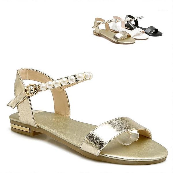women sandals genuine leather size 34-43 rubber flat quality buckle strap new women's summer shoes1, Black
women sandals genuine leather size 34-43 rubber flat quality buckle strap new women's summer shoes1, Black