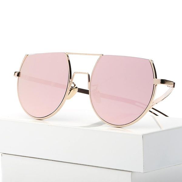 sunglasses wacksaria women half frame metal retro fashion eyewear glasses for men golden color sun protection lens ins vintage, White;black
sunglasses wacksaria women half frame metal retro fashion eyewear glasses for men golden color sun protection lens ins vintage, White;black